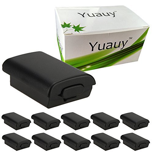 Yuauy 10 PCs Battery cases for Xbox 360 wireless controller