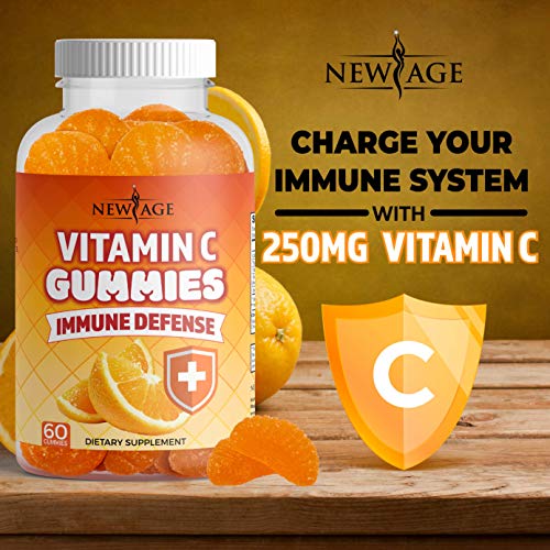 Vitamin-C-Gummies-by-New-Age-Orange-Vitamin-C-Gummy-2-Pack-Supports-Healthy-Immune-System-Vegetarian-Without-Gluten-120-Gummies