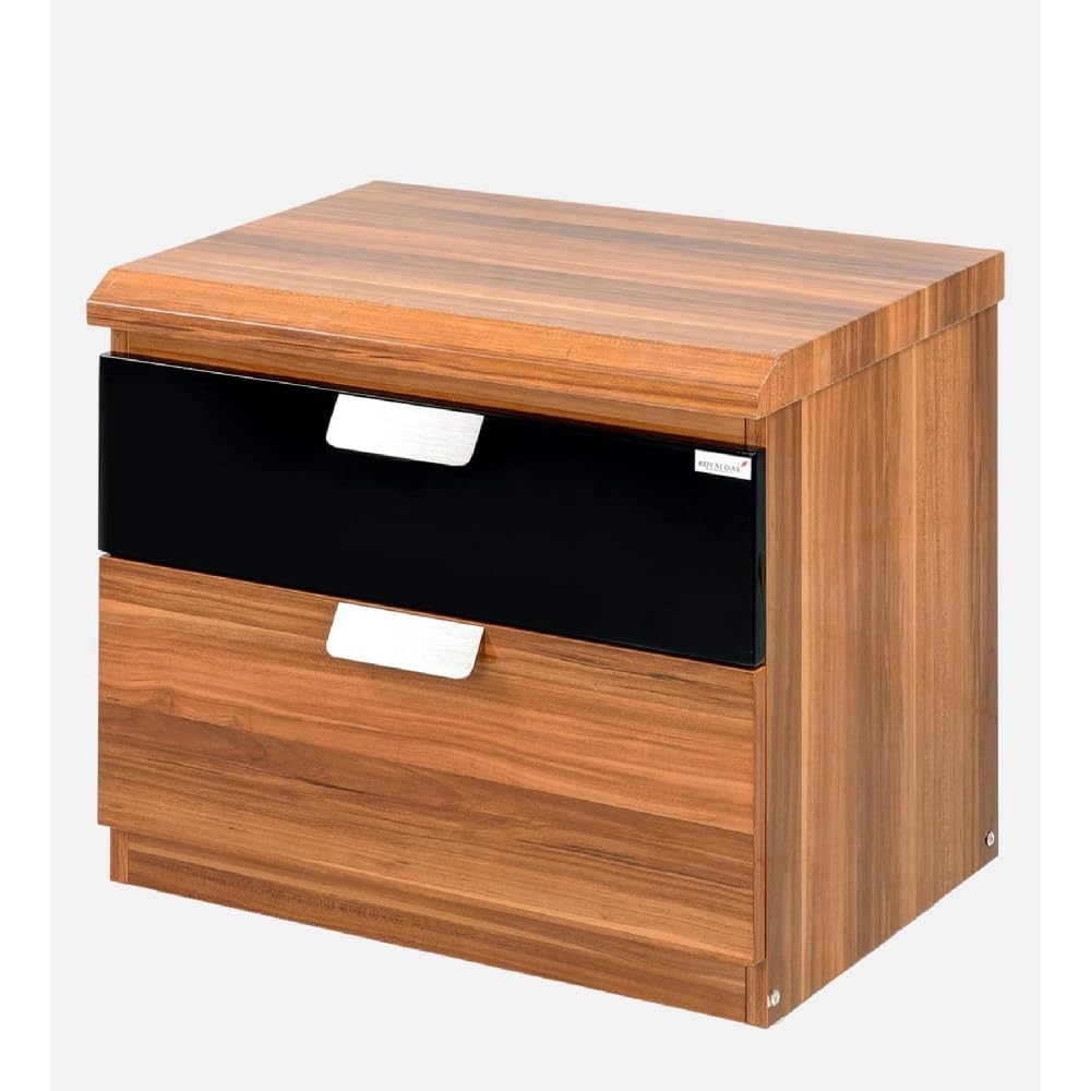 Royaloak Naples Italian Bed Side Table |Modern Design with Solid Wood Construction | Ideal Bedroom Decor | Stylish & Functional Furniture Piece |Bedside Table with Drawer | Side Table for Bedroom-image-28