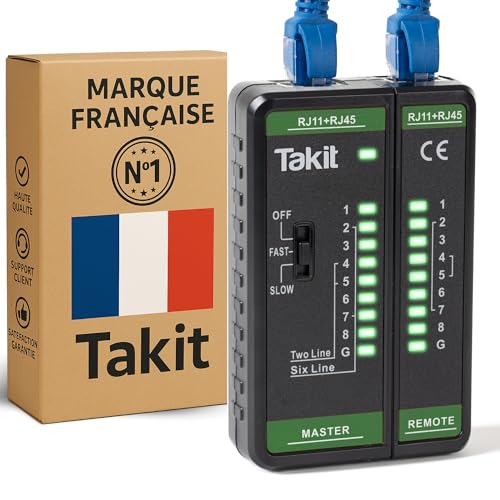Testeur RJ45 CAT5E à CAT8 - Testeur de...