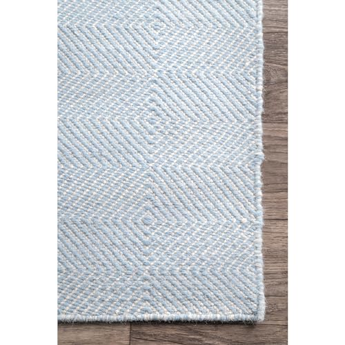 nuLOOM Tapete Geométrico 244x229 cm de Lana para Sala miniatura 4