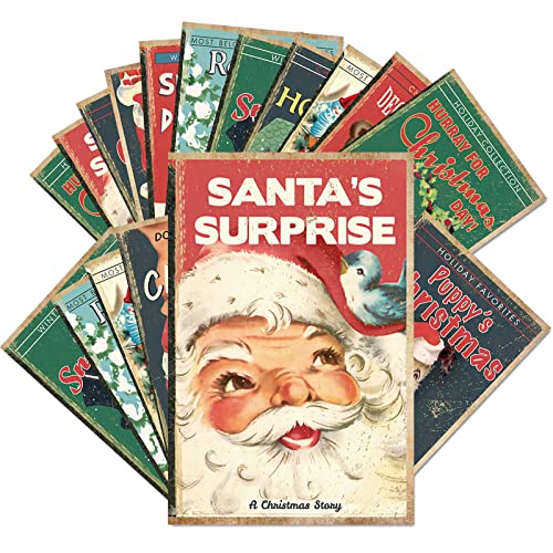 AnyDesign 40 Pack Retro Christmas Greeting Cards...