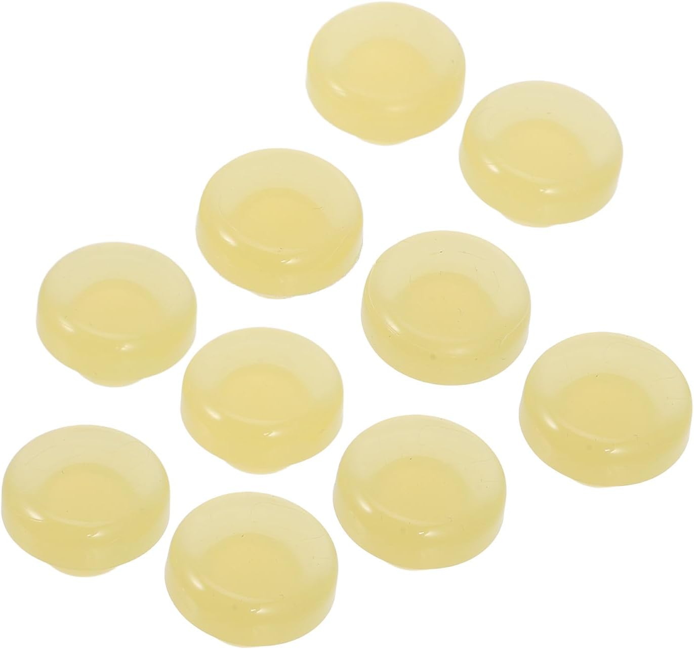 Veemoon 10pcs Brake Pedal Stopper Pads Replacement Set 46584-S0100 Rubber Brake Switch Stopper for 240sx 280zx Vehicle Accessories Auto Parts