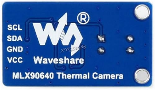 Miniatura 8 de MLX90640 IR Array Cámara de imágenes térmicas de 32 × 24 píxeles 55 campo de visión Interfaz I2C 3.3V5V Compatible con Raspberry Pi (ESP32) STM32