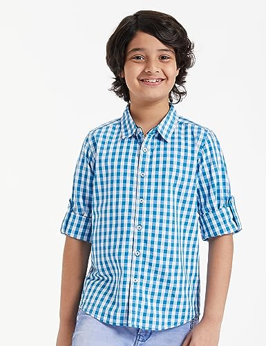 Image of Amazon Brand - Jam & Honey Boys Boys 100% Cotton Printed Half and Full Sleeves Shirt | Age 2-12 Years