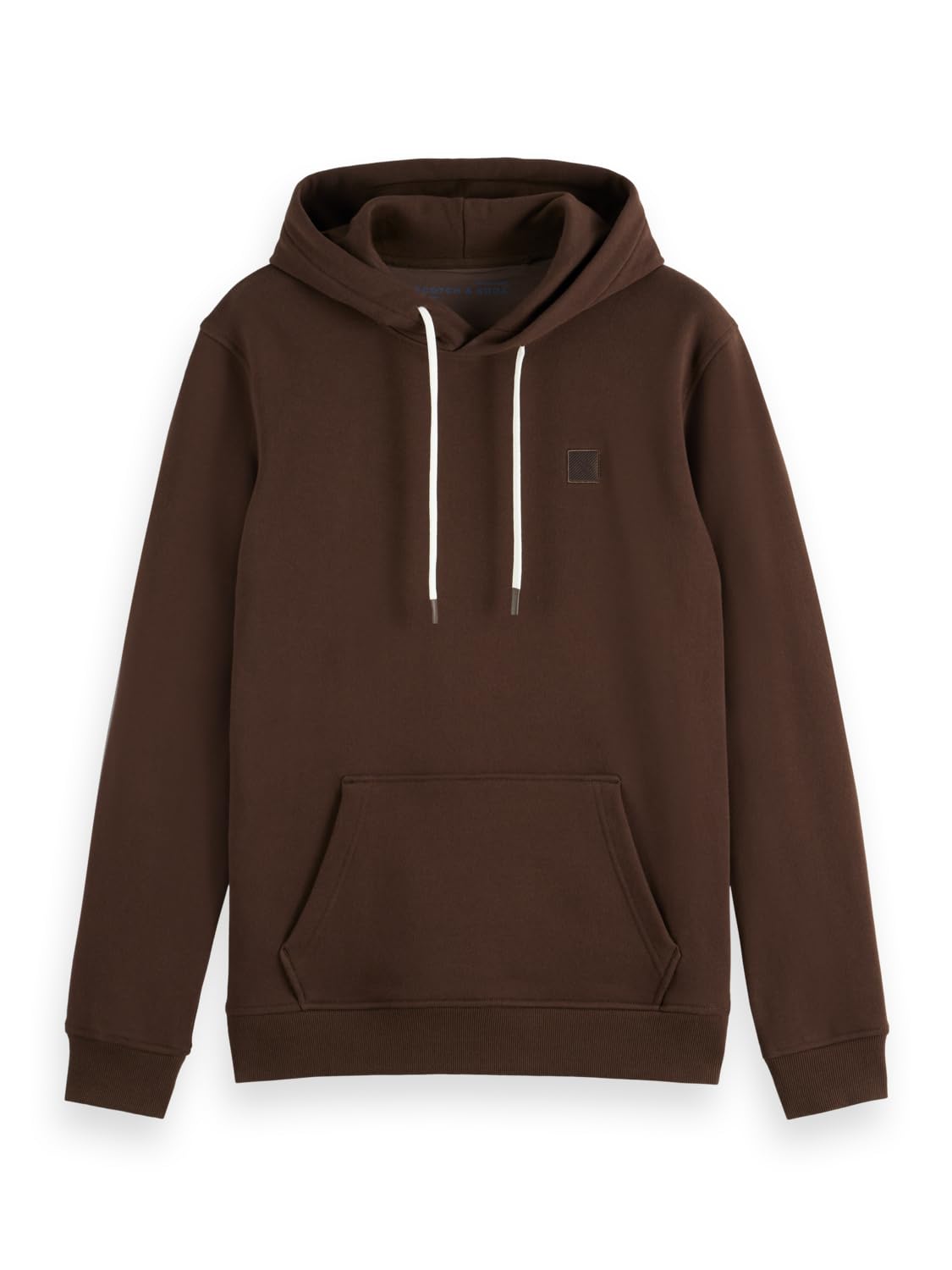 Scotch & Soda Herren Essential Badge Logo Hooded Sweatshirt Hooded Sweatshirt