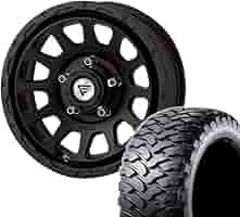 デルタフォース　オーバル　マットブラック　BFgoodrich　16インチ　4本 DELTA FORCE 4本セット OVERLANDER デルタフォース オーバー