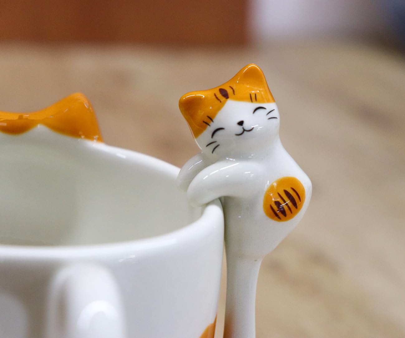 ❌猫好き*.(๓´͈ ˘ `͈๓).*新品　コップ引っ掛けスプーン ❌猫好き*.(๓´͈ ˘ `͈๓).*新品コップ引っ掛けスプーン