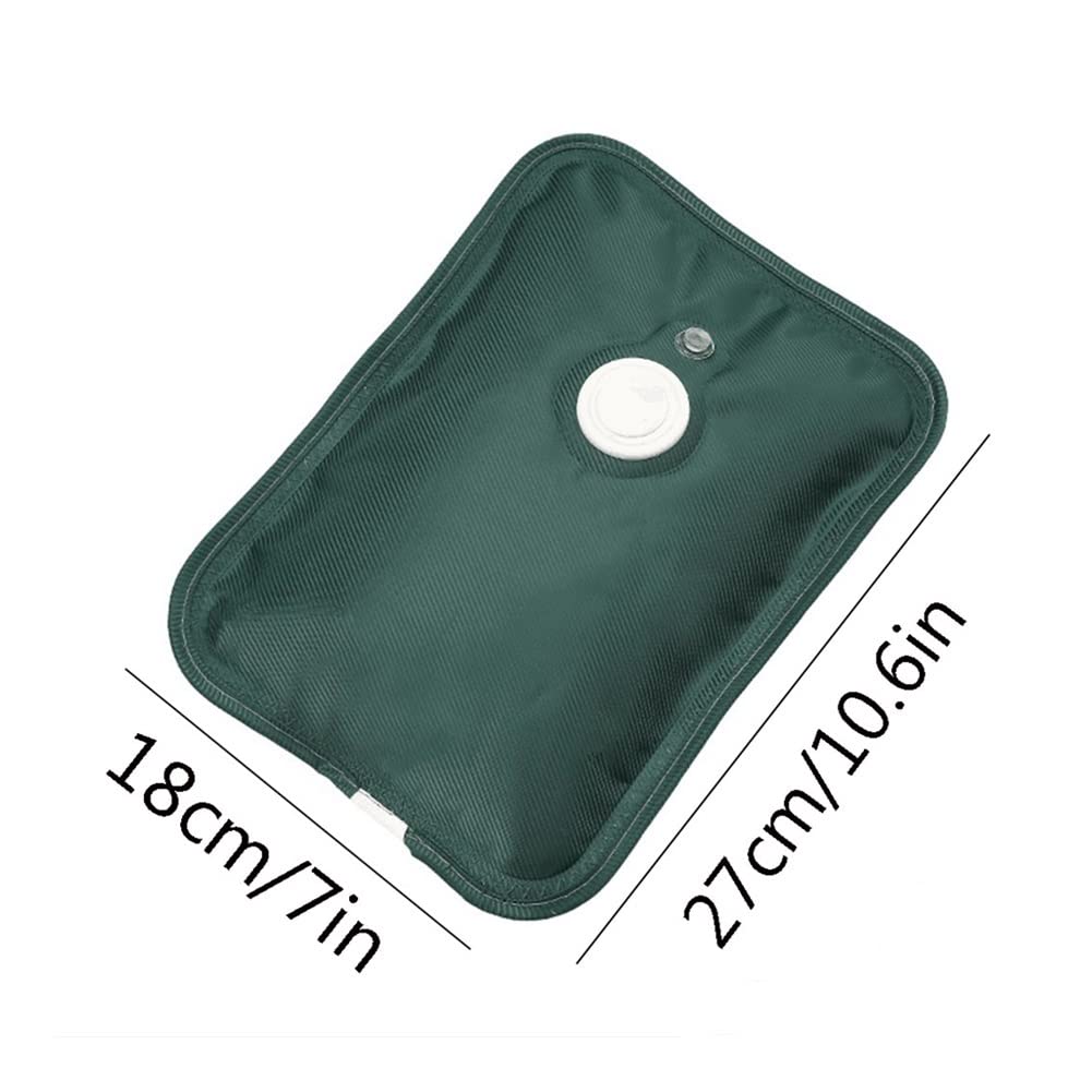 Wärmflasche Hot Warmwasserflasche Kreatives Aufladen Niedlich mit abnehmbarer Plüschabdeckung Winterhand und Fußwärmer Warmwasserbeutel bestes Geschenk (Color : B, Größe : 10.6x7.8 inches)