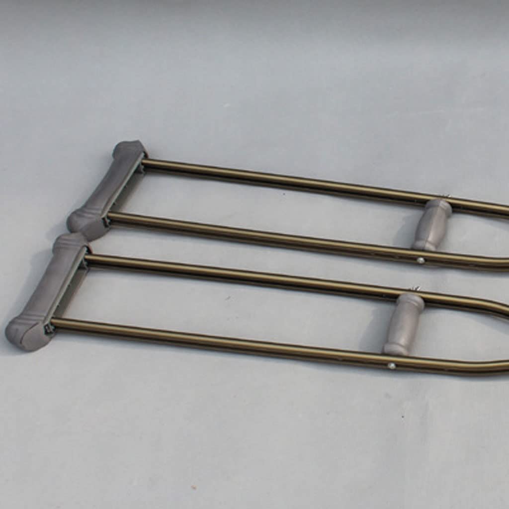 Productos de rehabilitación de Andador con muletas for Axilas de aleación de Aluminio for Personas Mayores y discapacitadas