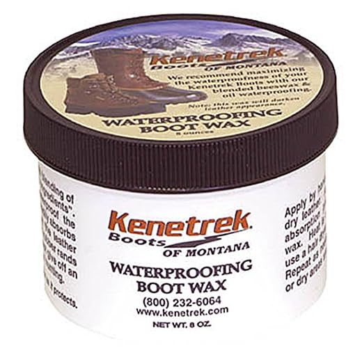 Kenetrek Waterproofing Boot Wax and Leather Treatment Dressing, 256, 8 oz