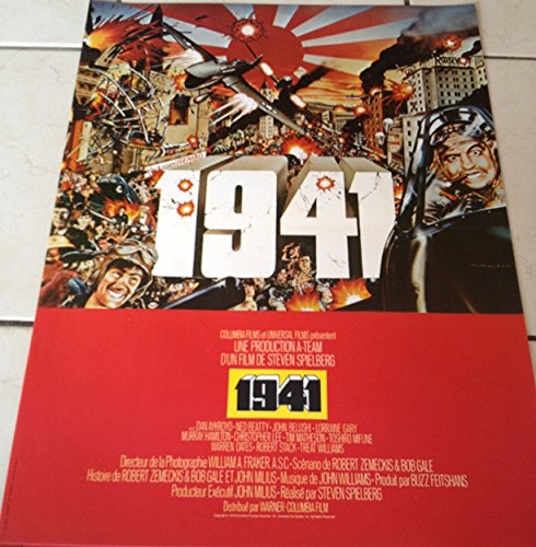 Affiche Cinema Originale 1941 par Steven Spielberg format 40x56 cm