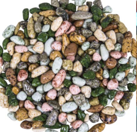 Chocorocks Riverstones Nuggets- Candy Coated Chocolate Shaped River Stones - 8 OZ