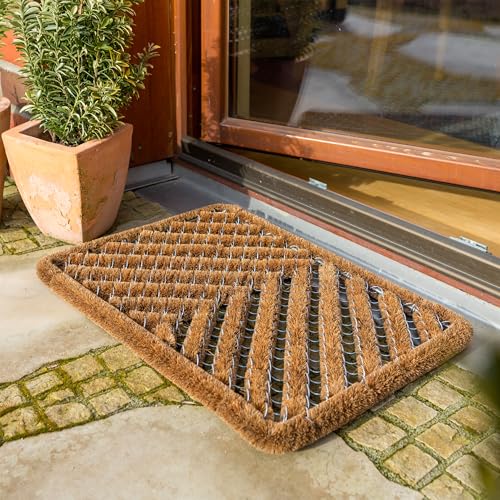 Astra Fußmatte außen Kokosmatte Kokosfaser Türmatte - Schmutzfangmatte...