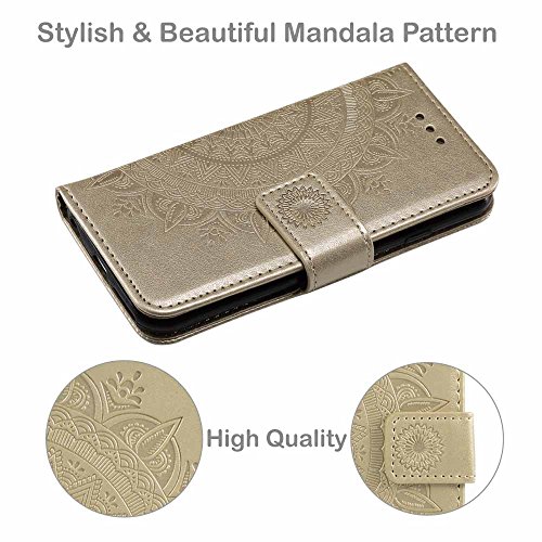 Capa para iPhone 8 Plus, capa para iPhone 7 Plus [caneta stylus 2 em 1 grátis + alça de pulso], capa