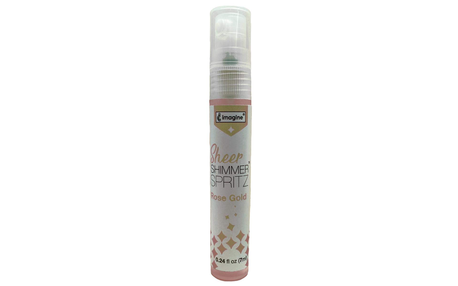 Imagine Crafts Sheer Shimmer Spritz .24oz RoseGold