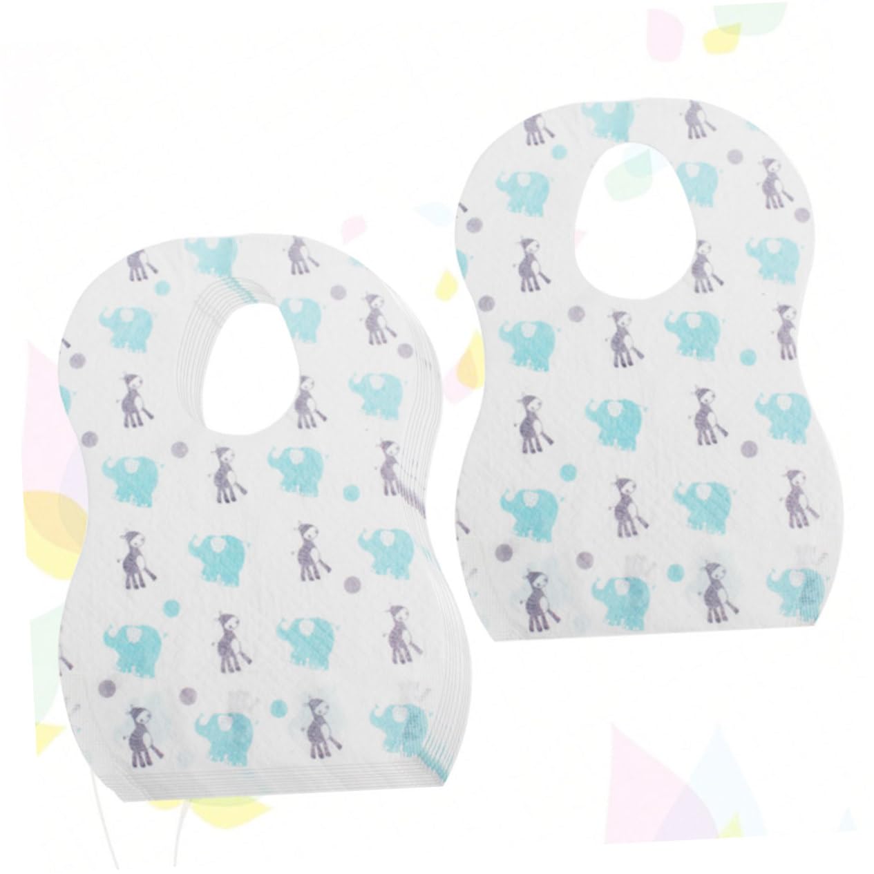 Toyvian 40 Pezzi Bavaglini Essenziali Per Il Viaggio Per I Più Piccoli Bavaglini Per Neonati Bavaglini Per Adulti Bavaglini Bandana Per Bambini Bavaglini Per Ragazzo Bavaglini Usa E Getta