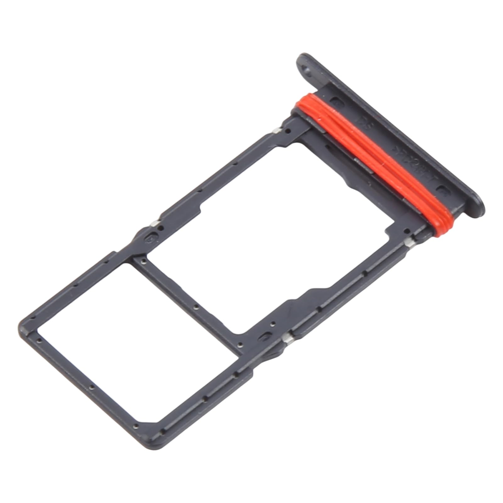 Ricambio compatibile con Samsung Galaxy A16 5G SM-A166B A166 Try tray Vassoio alloggio porta scheda Card Sim 1 + SLOT SIM 2 o slitta per lettore Memoria Micro Sd (Nero)