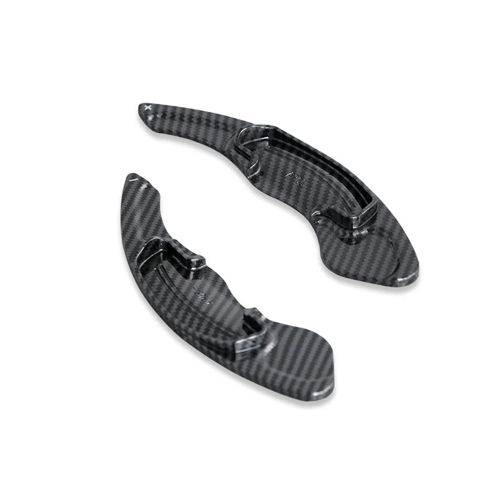 Xxiucj Car Paddle Shifter Extensions for Acura for CDX for MDX for RDX Car Steering Wheel Paddle Shifter Extension Shift ABS Carbon Fiber(Carbon Black)