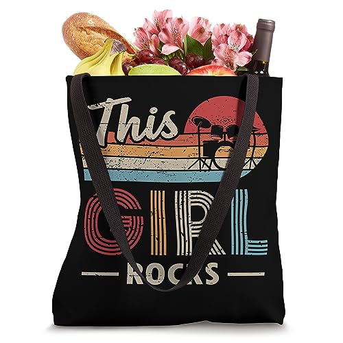 Bolsa Tote Rock N Roll para Baterista miniatura 4