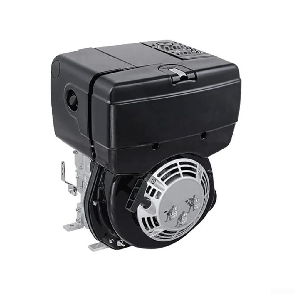 Für Seilzugstarter für Hatz Motoren 1B20 1B30 1B40 1B50, Aluminium-Zugstartgriff Montage mit Metall für Ring, Handkurbel Ersatzteil für 1B 20V 30V 40V Outdoor Powers