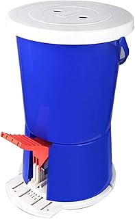 WLL-DP Mini Machine À Laver À Pédale, Conception Portable Compacte, Capacité De 2 Kg, Matière Plastique PP, Aucune Électricité Nécessaire, pour Les Voyages, Camping, Appartement, Dortoir, Caravane