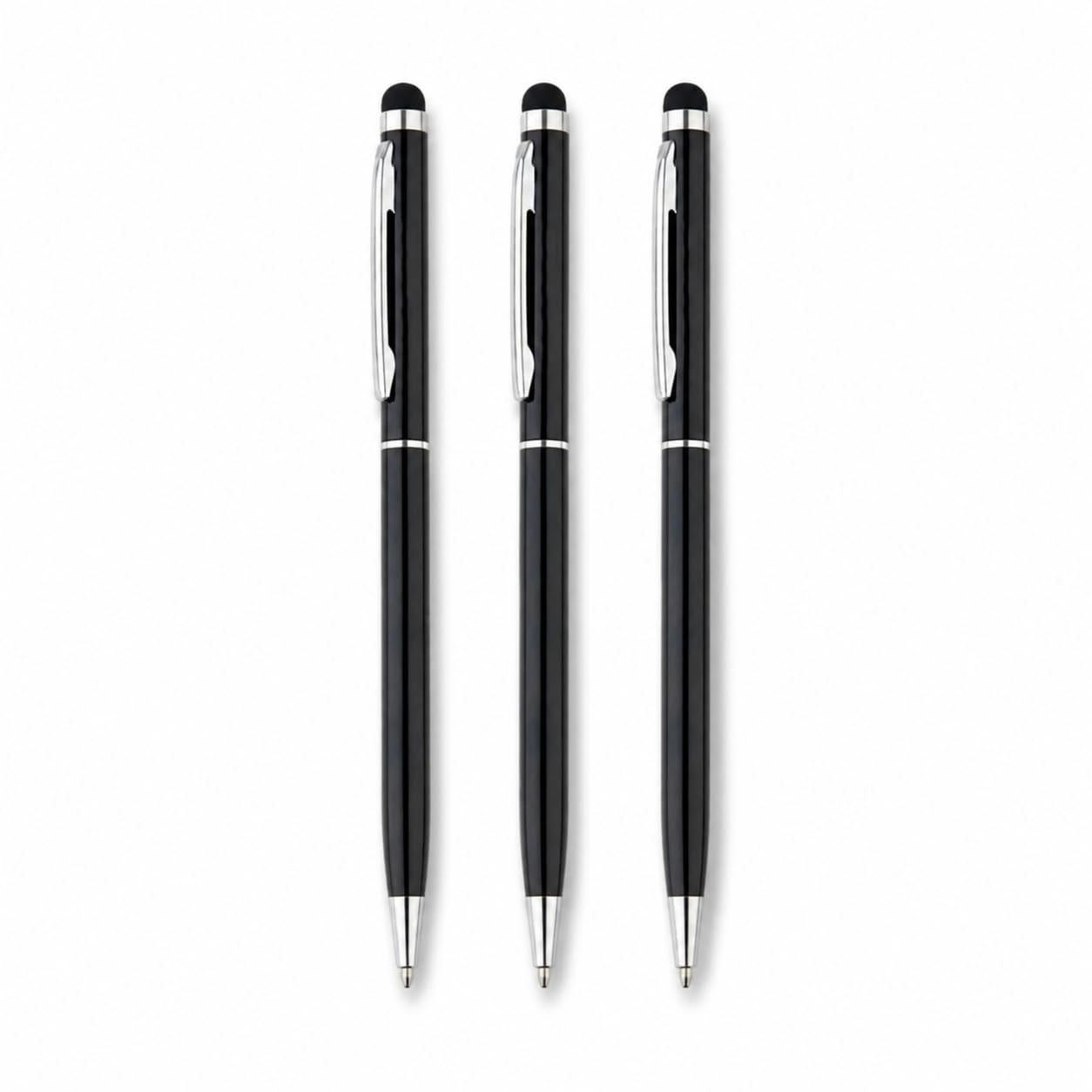 Luxury 2-in-1 Stylus Ball Pen for Touchscreen Devices – Smooth Writing Plastic Pen with Soft Capacitive Stylus Tip, Universal Compatible for iPhone, Android, Tablets, Mobile & Office Use-image-15
