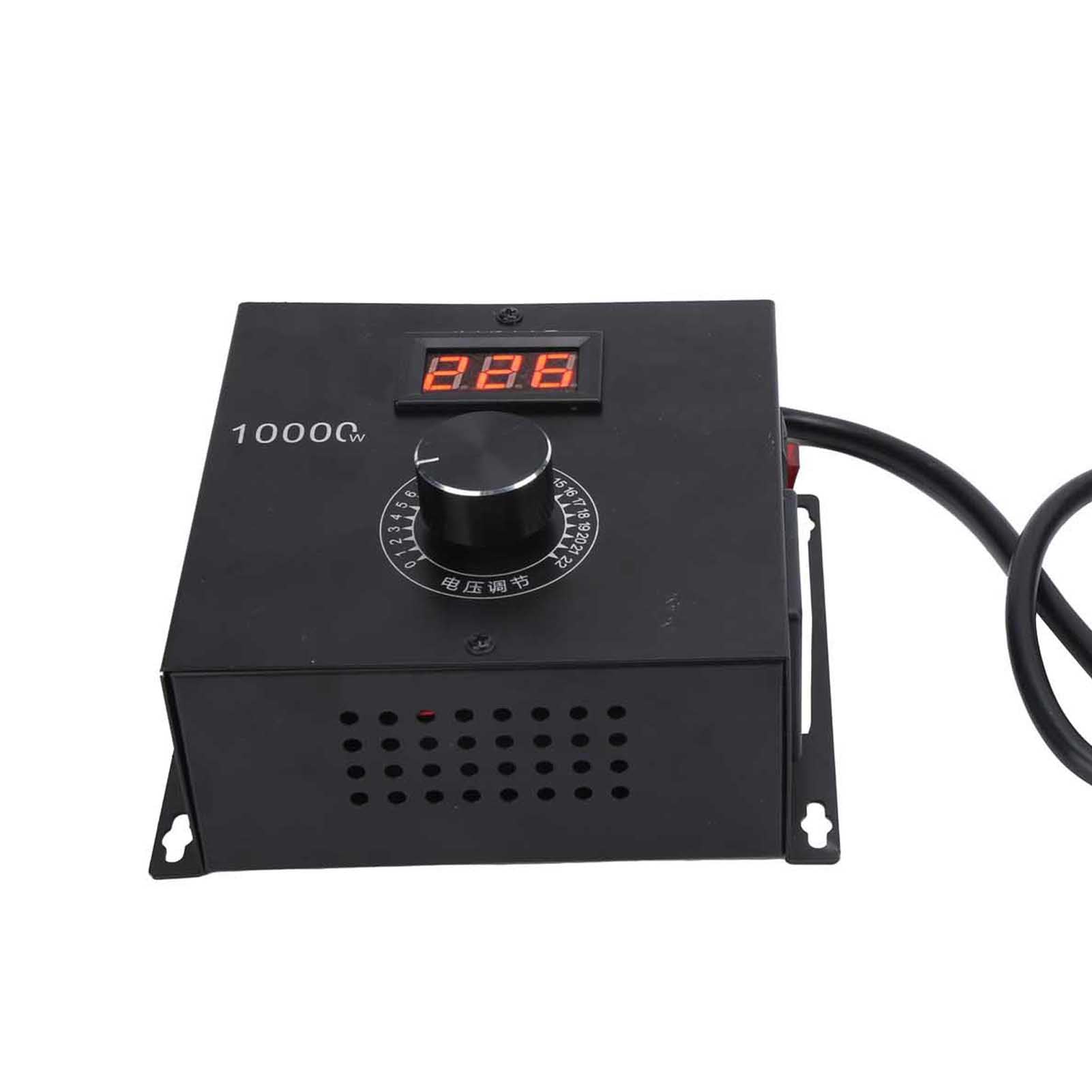 Régulateur de Tension électrique 5000W Régulateur de Tension à Thyristor Haute Puissance à Gradation pour Appareils électroménagers Industriels(EU Plug 220V)