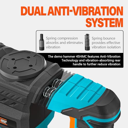 Berserker 1300W SDS-Max Lightweight Jackhammer