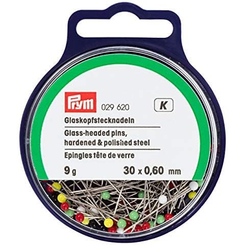 Prym Multi-Colour Head Pins, Durable Crafting Cover