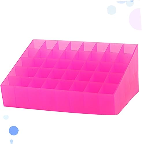 Miniatura 3 de Soporte para brillo de labios, 40 cajas de almacenamiento de acrílico, organizador de cajones para maquillaje, caja organizadora de plástico,