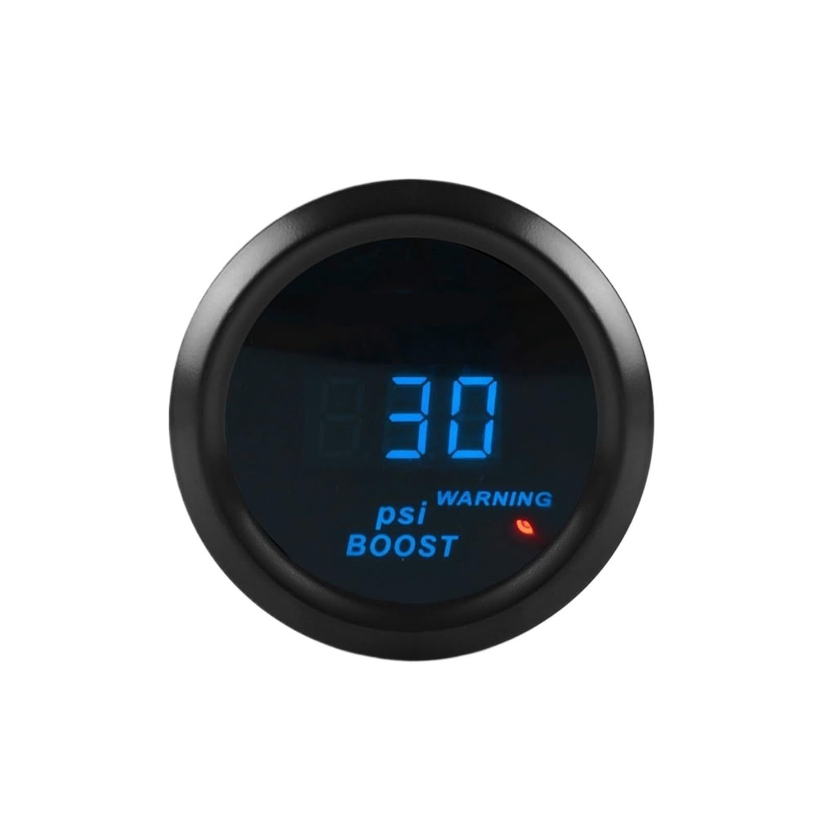Medidor de impulso Led de 52MM y 14-30PSI para panel de coche 6