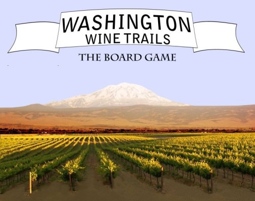 1 X Washington Wine Trails Board Game