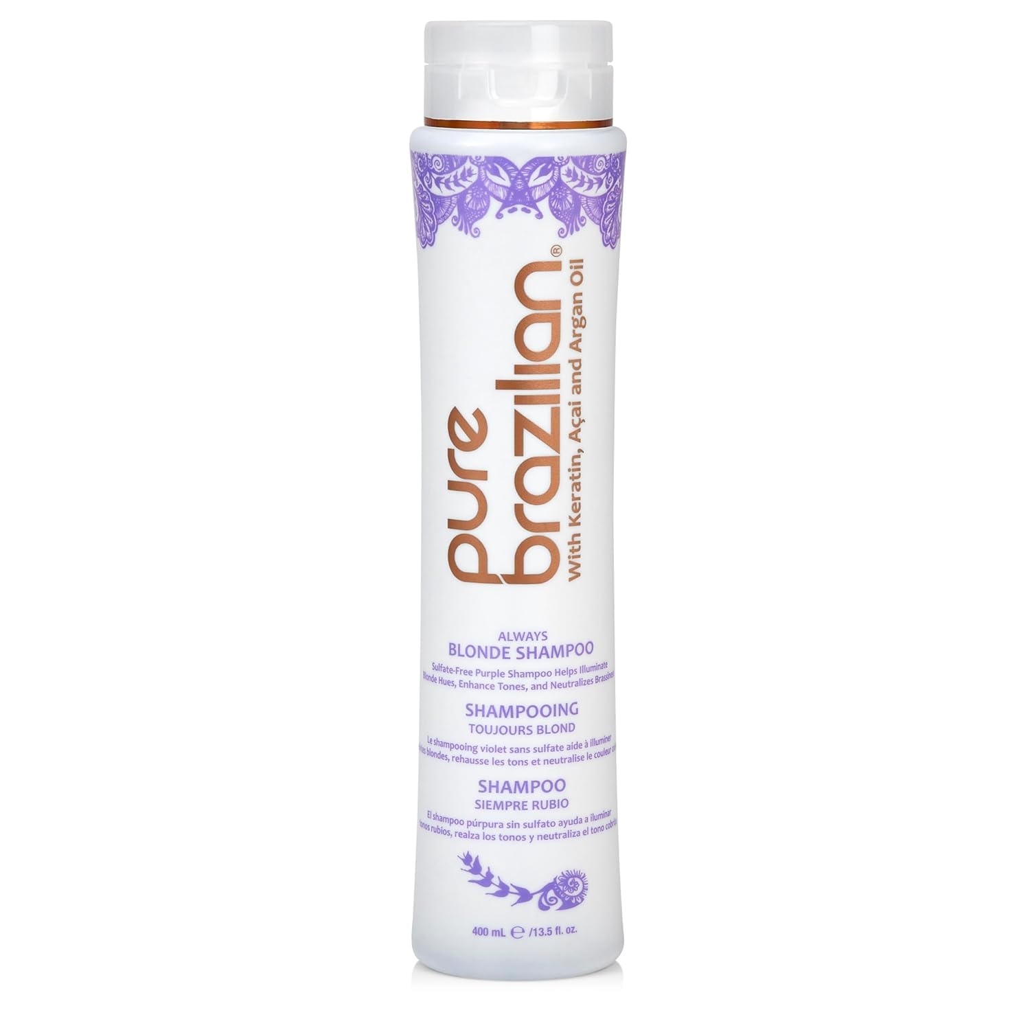 【MARUMI】合成ルビー×パープルパール×ホワイトサゲ✨️ブレス✨️ Amazon.com : Pure Brazilian Always Blonde Shampoo with Keratin