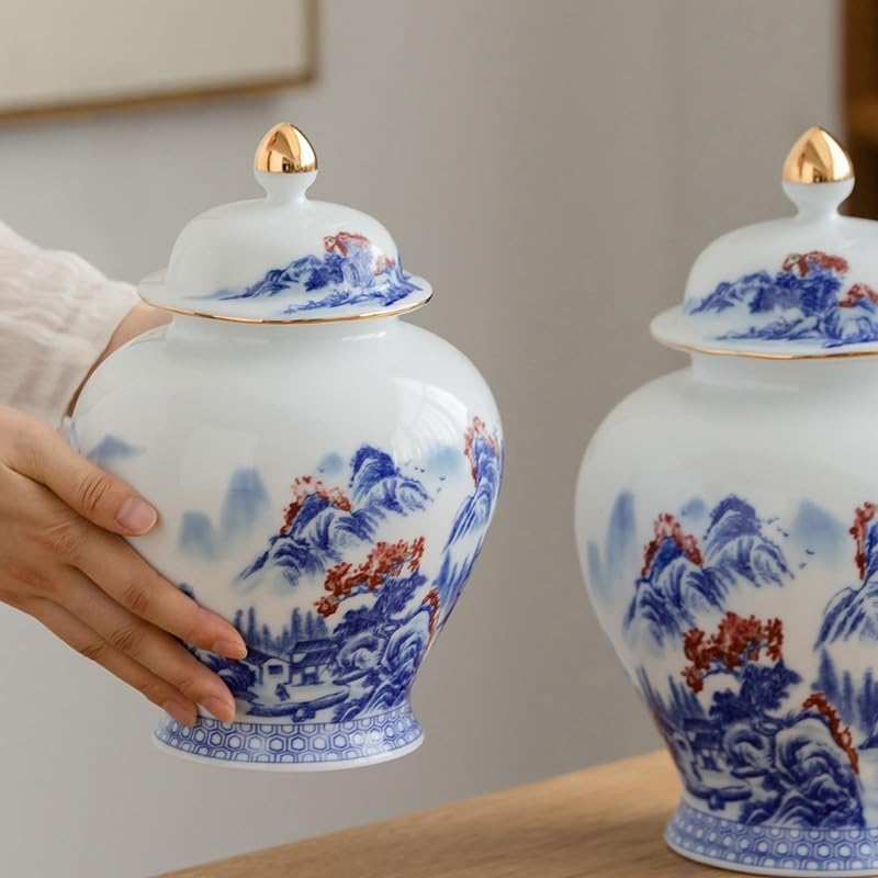 Zestawy Pojemników Na Herbatę Do Kuchni Pojemnik Na Herbatę Duża Ceramiczna Puszka Z Zamknięciem Pojemnik Na Żywność Do Gospodarstwa Domowego Pojemnik Na Herbatę Do Przec-One Color-L