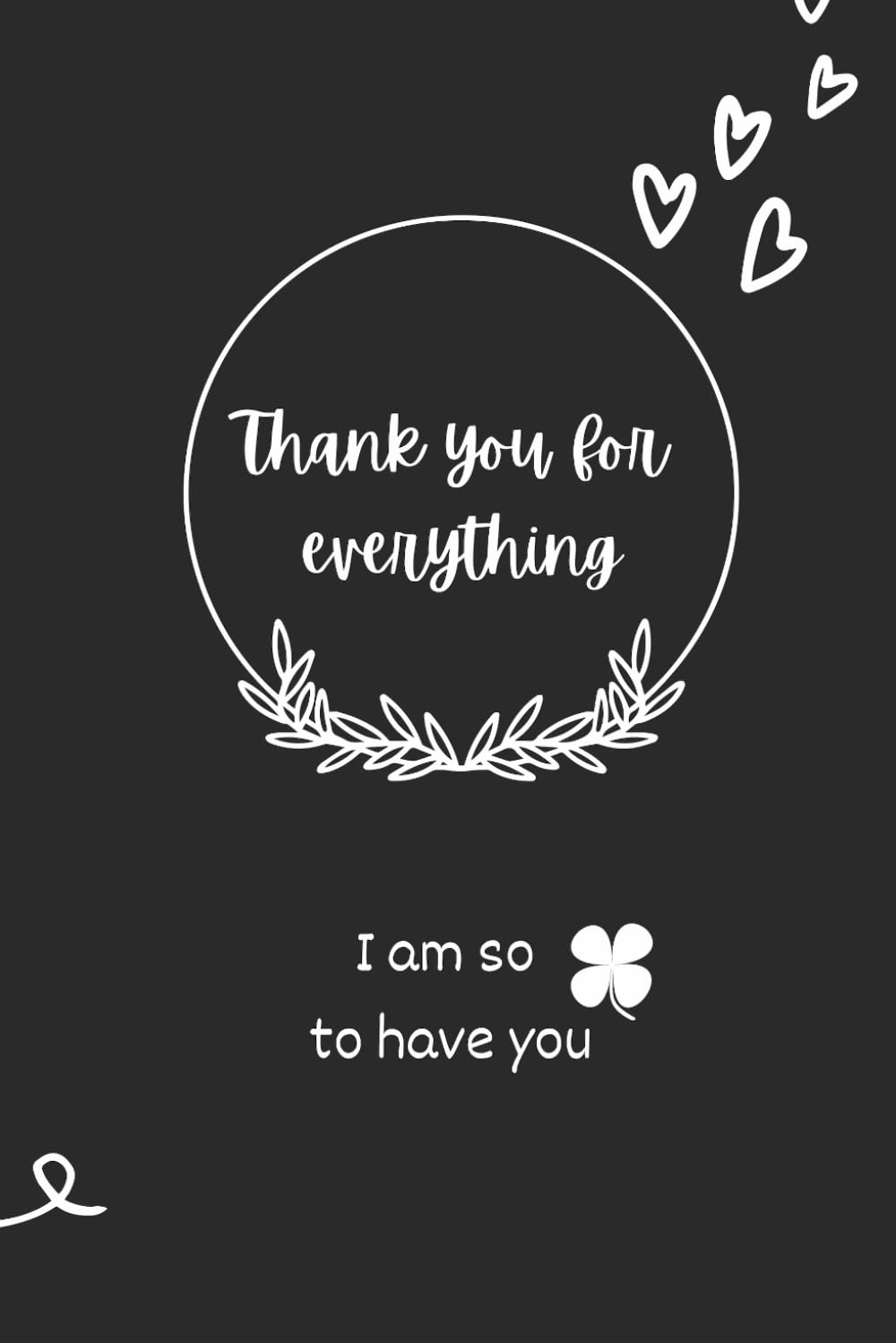 Amazon.co.jp: Thank you notebook: Lined pages with simple cover