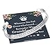 M MOOHAM Whenever You Feel Overwhelmed Remember Whose Granddaughter Straighten Your Crown Bracelet, Granddaughter Bracelet from Grandmother Granddaughter Gifts (Granddaughter Crown Bracelet)