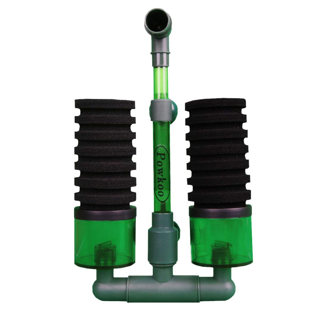 Powkoo Aquarium Filter Sponge Filter Shrimp Breeding Fish Fry Tank Bio Filter Up to 115 L (Filter)