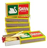 (6) Boxes of Swan Vestas Matches