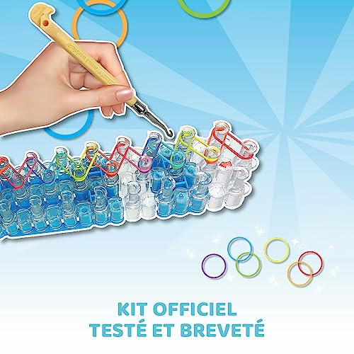 Bandai Rainbow Loom Original – Loisir Créatif Fabrication de bracelets Métier à tisser avec 600 élastiques Licence Officielle Kit breveté Jouet Enfant et + CD00001 - vue 5