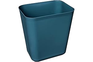 3 Gallon Trash Cans for Home, Bluegreen