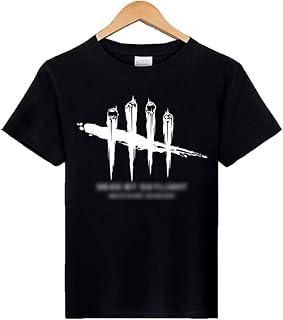 Animism DBD T-Shirt, Shirt, Printed Logo, Short Sleeve, Airsoft Game, Loose Fit, Cotton, Large Size, Black, White