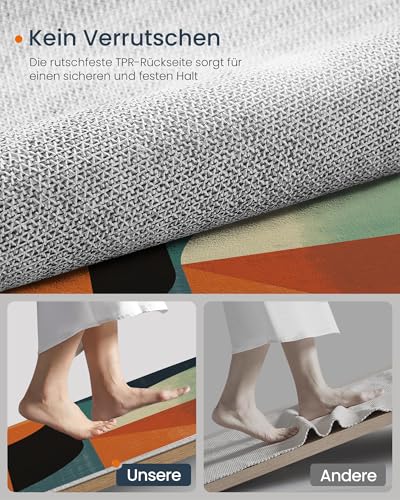 Paillasson Absorbant Tapis Entrée Antidérapant Lavable pour Cuisine - 6
