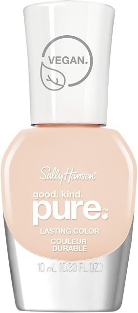 Sally Hansen - Good. Kind. Pure™ Vegan Nail Colour, 100% vegan, 15-free nail polish containing sustainable Bamboo and Marine Algae for extra care