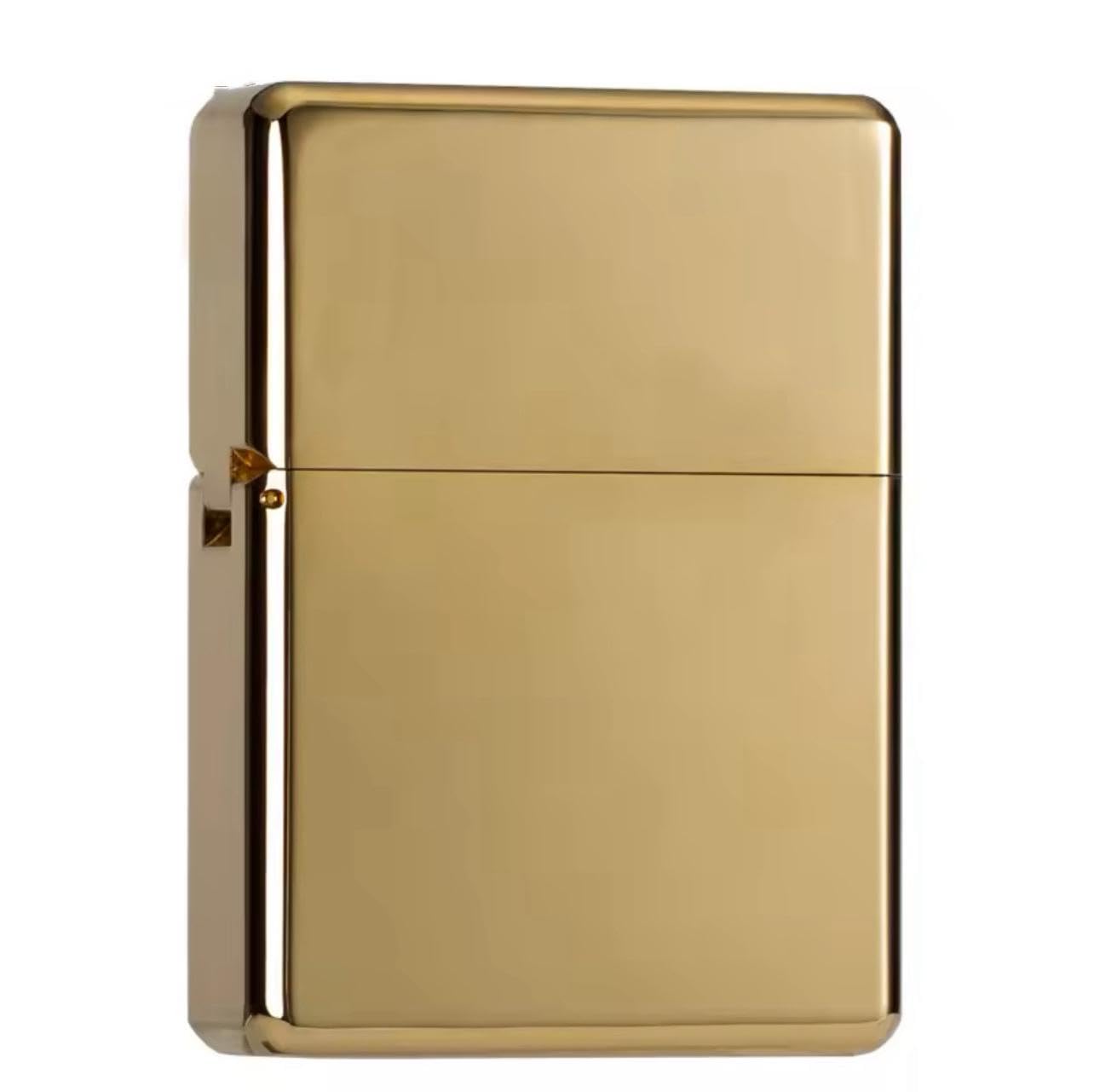 ZORRO 912/912S Retro Heavy Armor Brass Kerosene Lighter, High-End Titanium Windproof Design with 3/5 Hinge 912-Gold