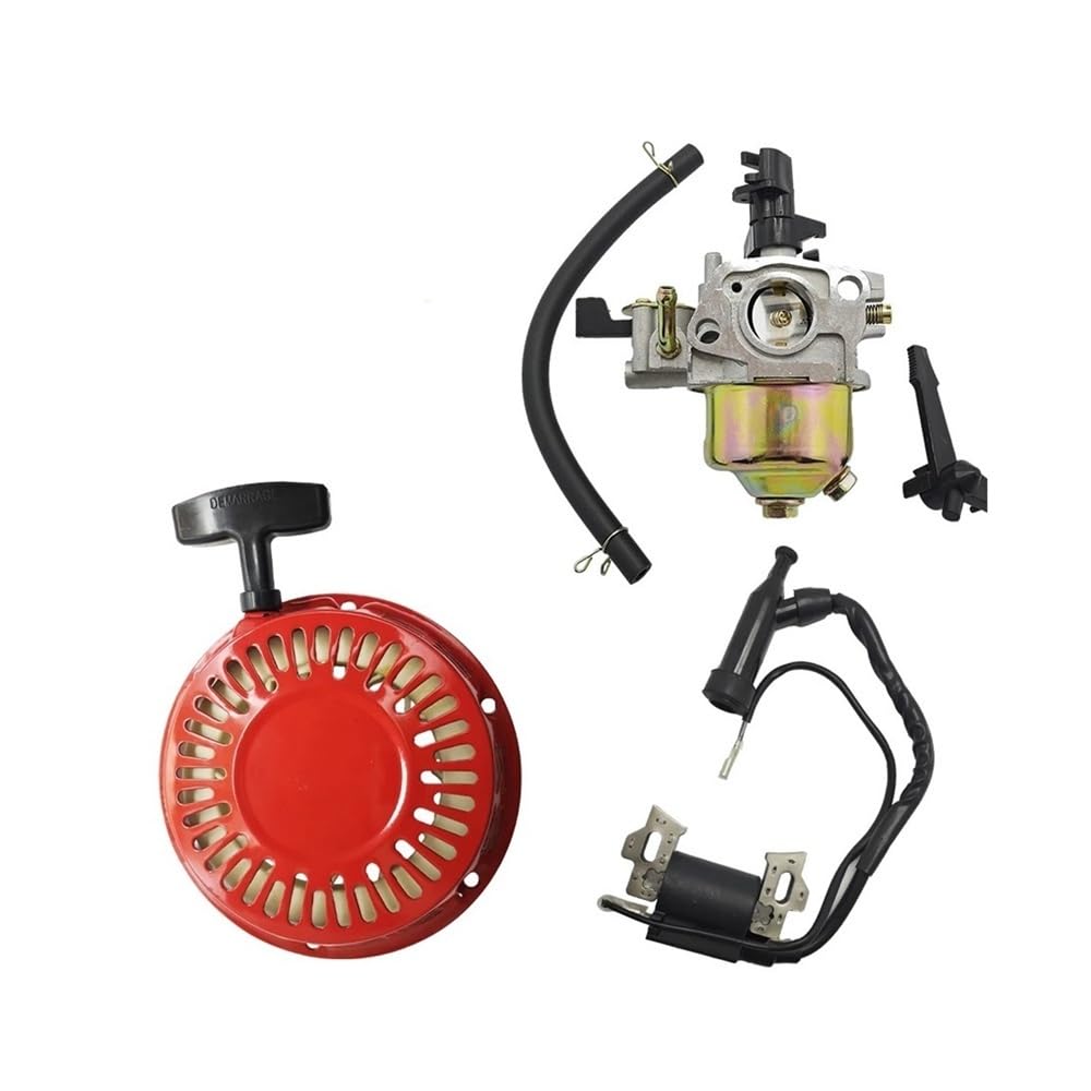 Set di avviamento a Strappo for carburatore Bobina di accensione for Motore Hond GX120 GX140 GX 160 GX168 GX200 5HP 5.5HP 6.5HP