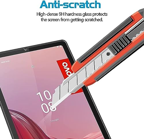 Image of Tempered Glass Screen Protector Compatible With Lenovo Tab M9 (9 inch) TB310FU(Transparent) (Pack Of 1)