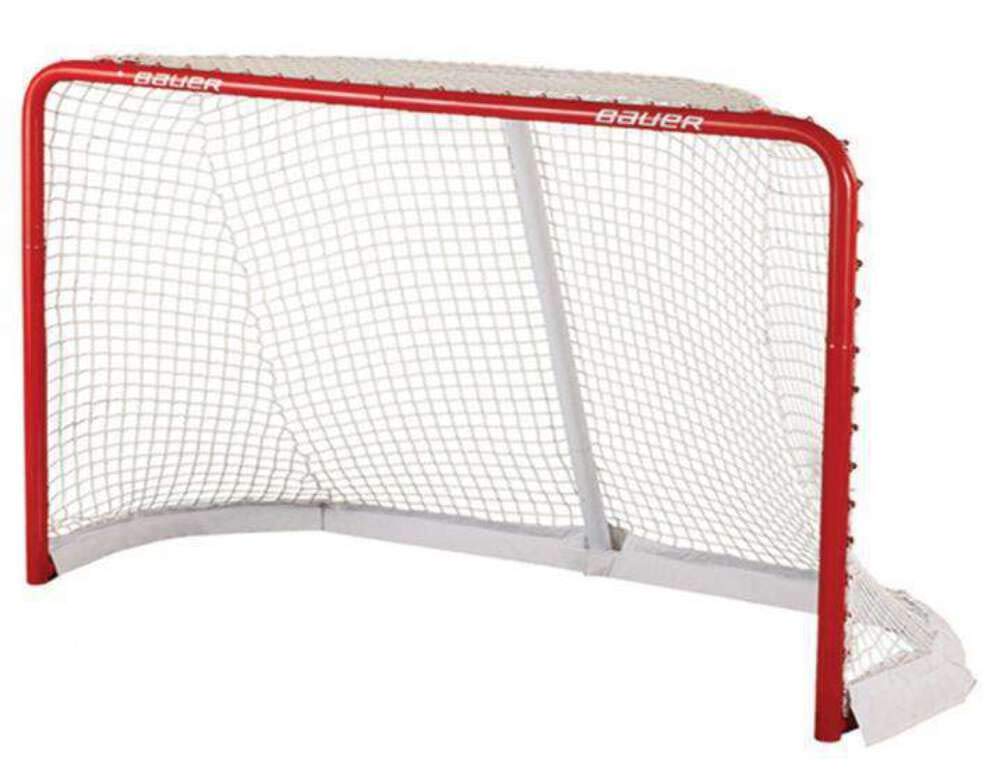 Bauer But de Hockey Deluxe 183 cm Rouge/Blanc