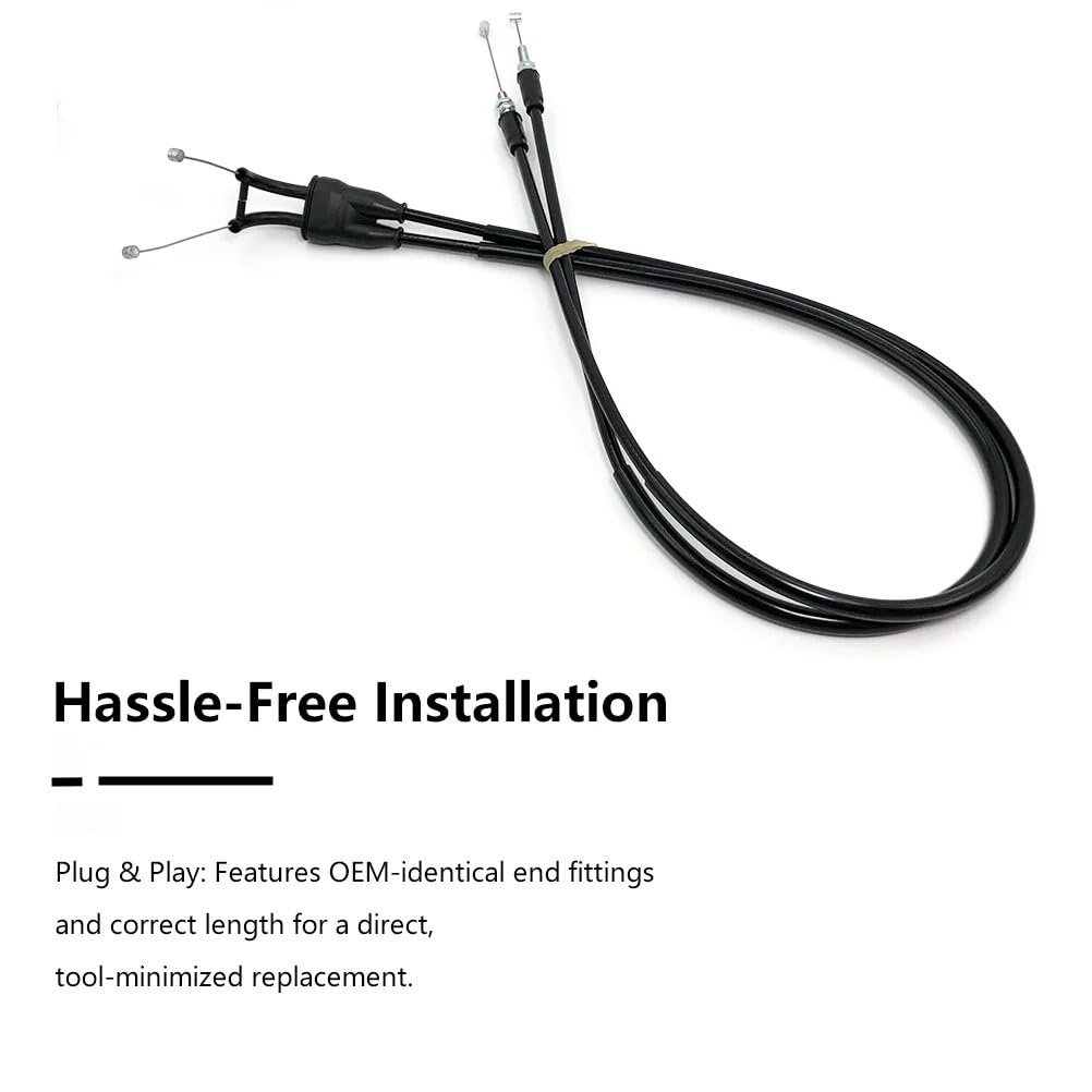 Cavo Acceleratore Adatto per Husq&varna 13-18 Cavi acceleratore linea SXF XCF XCW XCFW FC FE FX FS Cavo di controllo dell'acceleratore Cavi acceleratore per moto(78102091100)