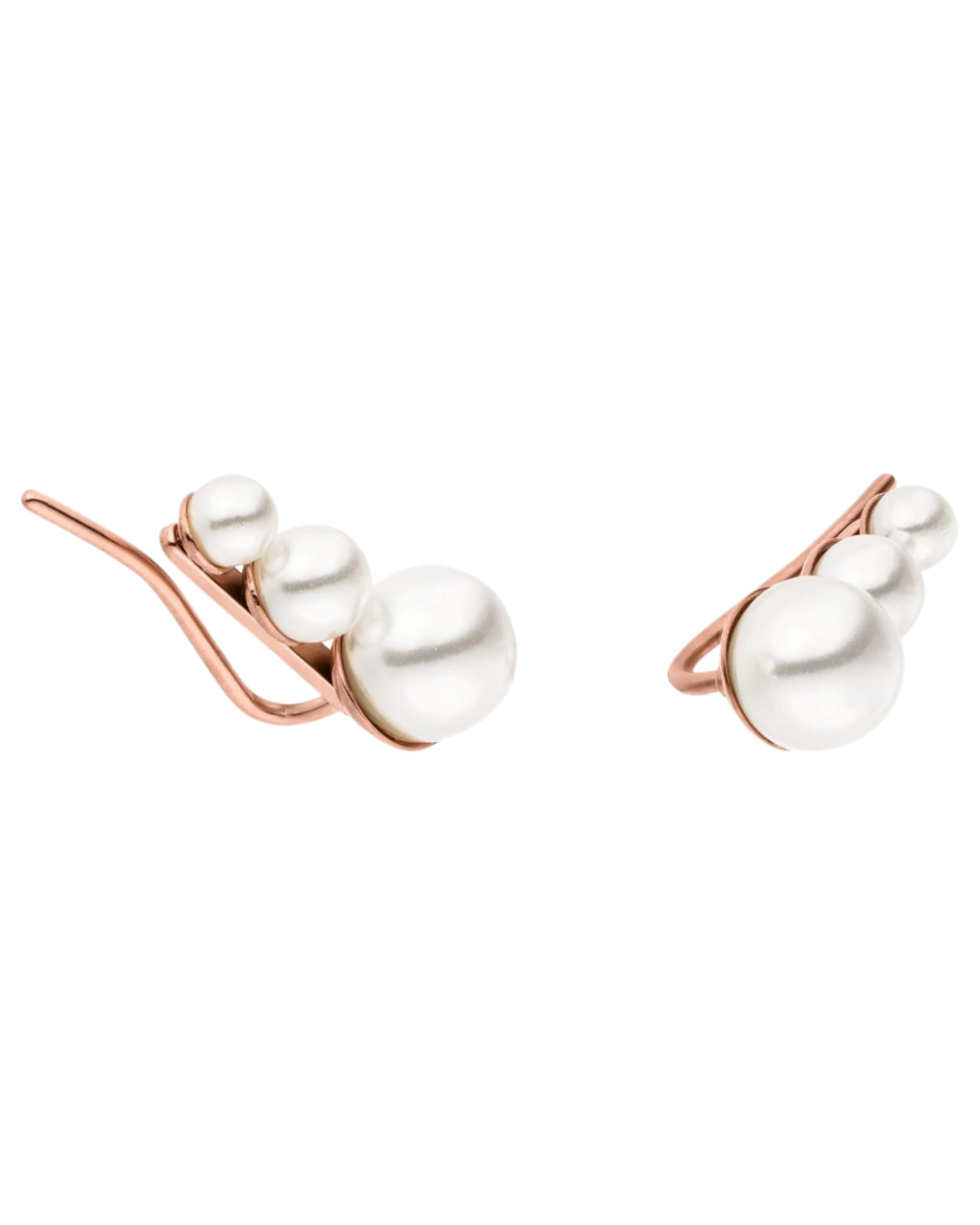 Purelei Finesse Ohrringe – Damenohrringe aus langlebigem Edelstahl – Wasserfeste Ohrringe Damen – mit eleganten Perlen – Modeschmuck für deinen individuellen Look
